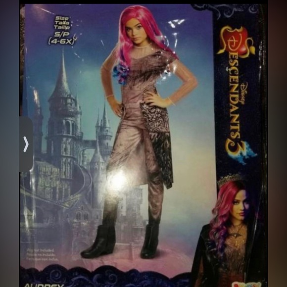 Disney Descendants 3 Audrey Halloween Costume 4-6x - Picture 1 of 4